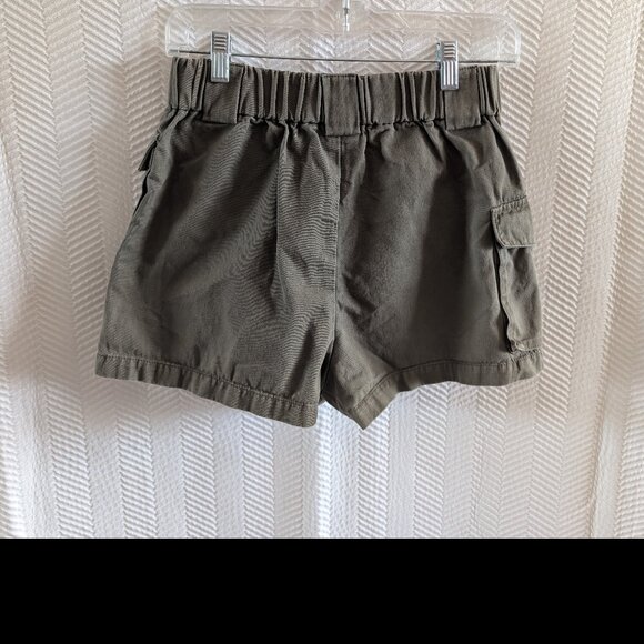 Aritzia TNA Cargo 3" Short Olive Army Green Utility Shorts Size Small - Picture 3 of 8